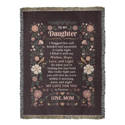 To My Daughter - Heirloom Blanket